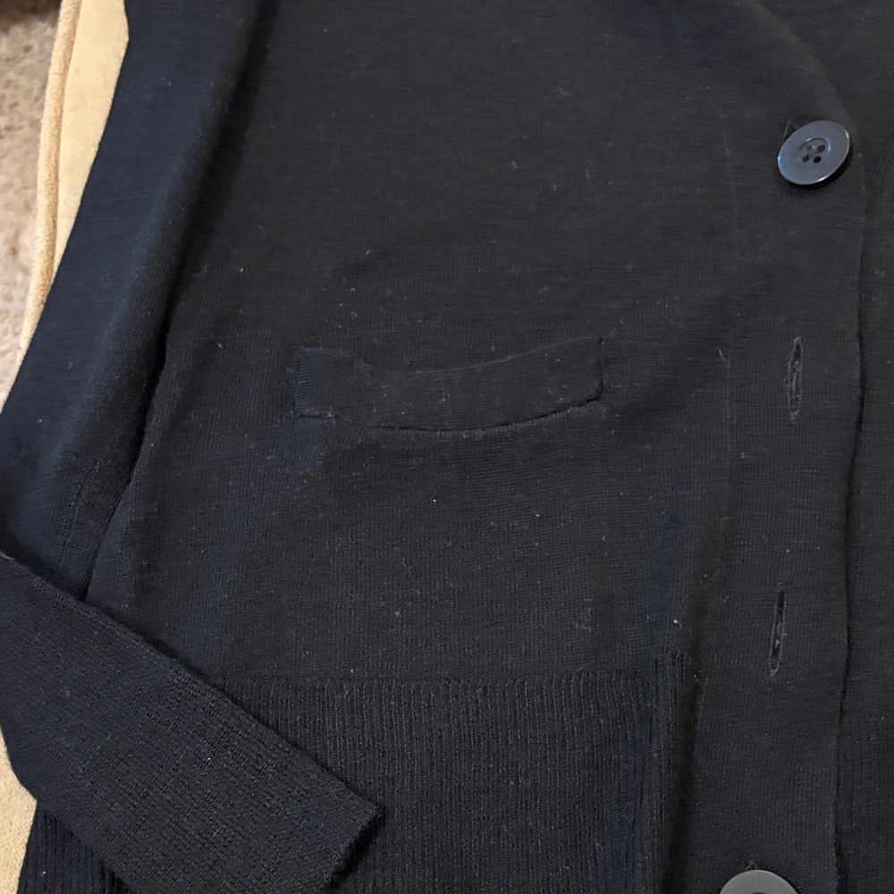 LOFT Cardigans Grey and Black Size XS - Picture 10 of 12